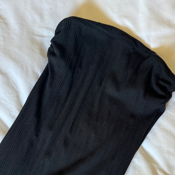 Vitamin A Black Strapless Knit Dress - Picture 3 of 3